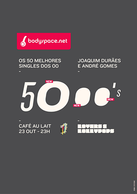50 melhores singles dos 00 - bodyspace.net - AndrÃ© Gomes e Joaquim DurÃ£es, CafÃ© Au Lait. Teresa Ribeiro